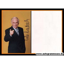 Autogramm Fussball | 2000er Foto | Udo LATTEK (Portrait Color)