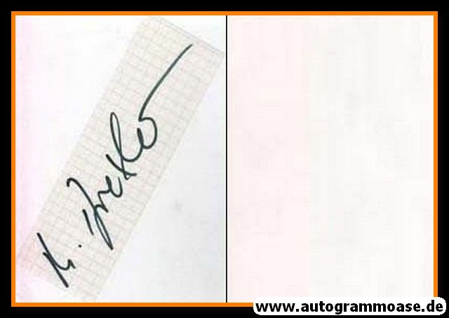 Autograph Fussball | Manfred DREXLER