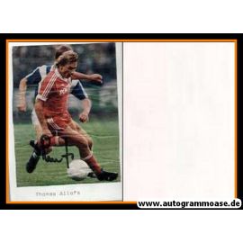 Autogramm Fussball | 1980er | Thomas ALLOFS (Spielszene Color)