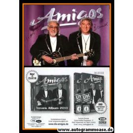 Autogramme Volksmusik | AMIGOS | 2010 Druck "Weisst Du" (Portrait Color VM)