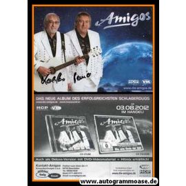 Autogramme Schlager | AMIGOS | 2012 "Bis Ans Ende Der Zeit" (Portrait Color MCP)