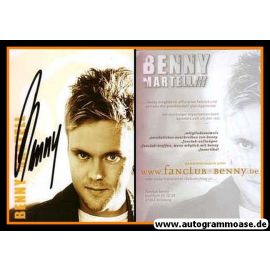 Autogramm Pop | Benny MARTELL | 2000er (Portrait Color) Fanclub 2