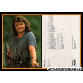 Autogramm Schlager | Bernd CLÜVER | 1981 "Wenn Ich Dich Berühr" (Portrait Color) Global