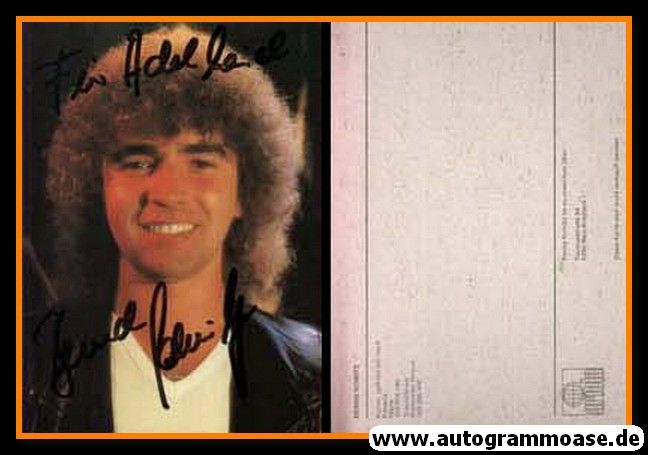 Autogramm Schlager | Bernd CLÜVER | 1982 "Komm Geh Mit Mir" (Portrait Color) Ariola
