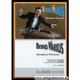 Autogramm Instrumental (Xylophon) | Bernd WARKUS | 1990er "Winterzeit" (Hansen)