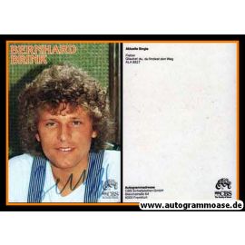 Autogramm Schlager | Bernhard BRINK | 1980 "Fieber" (Portrait Color CBS)
