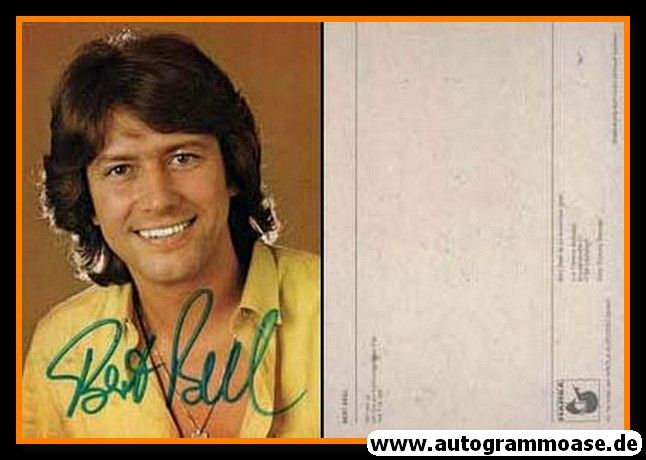 Autogramm Schlager | Bert BEEL | 1983 "Hör Mir Zu" (Hansa)