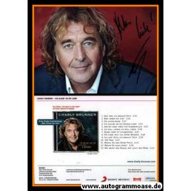 Autogramm Schlager | Charly BRUNNER | 2012 "Ich Glaub An Die Liebe" (Sony)