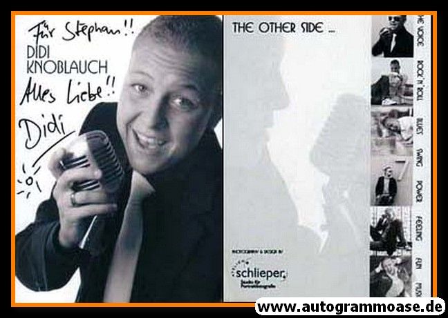 Autogramm Pop | Didi KNOBLAUCH | 2000er (Portrait Color)