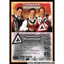 Autogramme Volksmusik | DIE JUNGEN ZILLERTALER | 2010er (Portrait Color) 