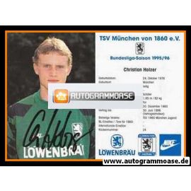Autogramm Fussball | TSV 1860 München | 1995 | Christian HOLZER