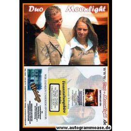 Autogramme Schlager | DUO MOONLIGHT | 1990er "In Einer Sommernacht" (Hidalgo)