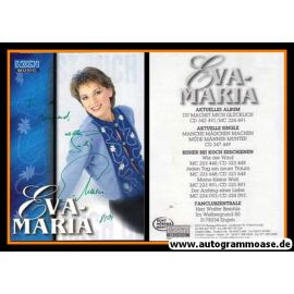 Autogramm Volksmusik | EVA-MARIA | 2000er "Du Machst Mich Glücklich" (Koch)