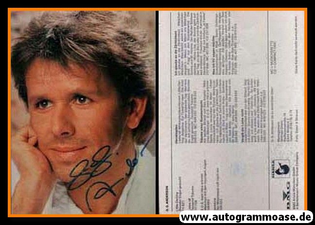 Autogramm Schlager | G. G. ANDERSON | 1988 "Little Darling" (Portrait Color Hansa)