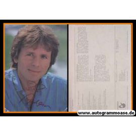 Autogramm Schlager | G. G. ANDERSON | 1986 "Hallo Du" (Portrait Color Hansa)