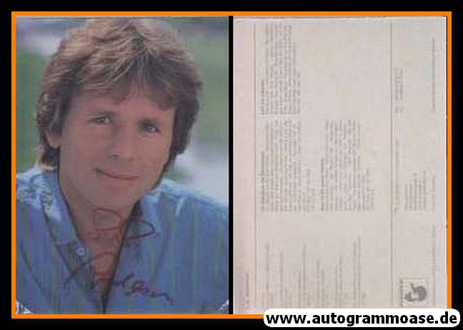 Autogramm Schlager | G. G. ANDERSON | 1986 "Hallo Du" (Portrait Color Hansa)
