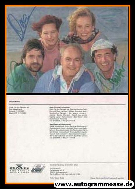 Autogramme Volksmusik | GODEWIND | 1993 "Sieh Dir Die Farben An" (BMG Ariola)