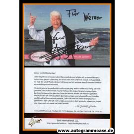 Autogramm Orchester | Gotthilf FISCHER | 2010er (Portrait Color) Sisel