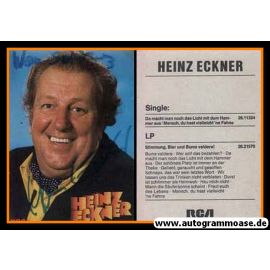 Autogramm Schauspieler | Heinz ECKNER | 1970er (Portrait Color) RCA