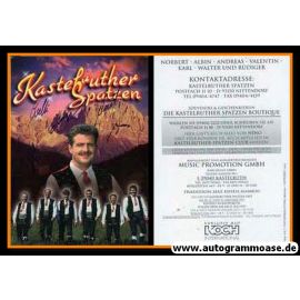 Autogramme Volksmusik | KASTELRUTHER SPATZEN | 1990er (Portrait Color) Koch 2