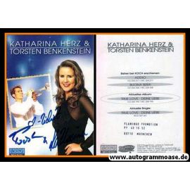 Autogramm Schlager | Katharina HERZ | 2001 "True Love" (Koch)
