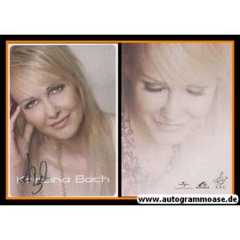 Autogramm Schlager | Kristina BACH | 2000er (Portrait Color) Universal
