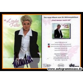 Autogramm Schlager | Linda FELLER | 2014 "Und Immer Noch Ich" (Zett)