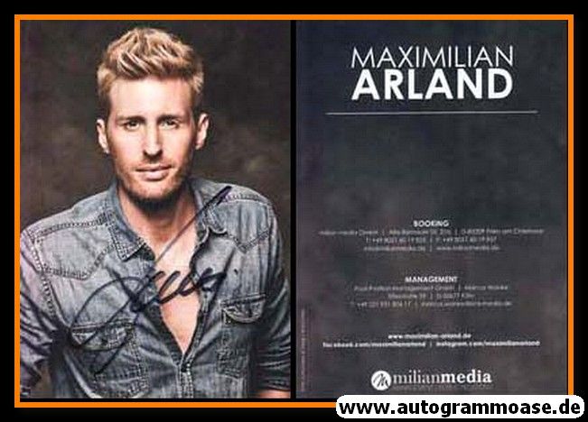 Autogramm Schlager | Maxi ARLAND | 2010er (Portrait Color Milian)