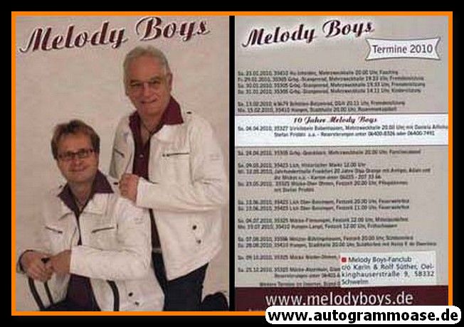 AK Schlager | MELODY BOYS | 2010 (Tour)