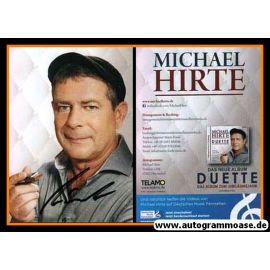 Autogramm Mundharmonika | Michael HIRTE | 2018 "Duette" (Portrait Color Telamo)