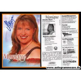 Autogramm Schlager | MONIQUE | 2007 "Glücklichste Frau" (Portrait Color MCP)