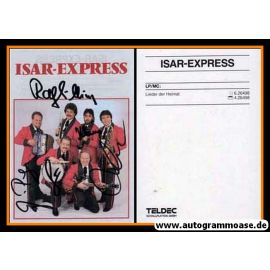 Autogramme Volksmusik | ISAR-EXPRESS | 1987 "Lieder Der Heimat" (Teldec)