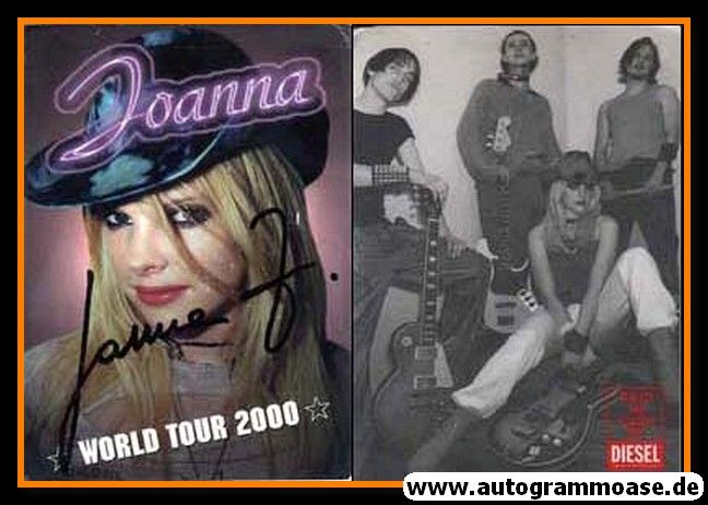 Autogramm Rock | JOANNA | 2000 Druck (Portrait Color) Tour