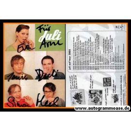 Autogramme Pop | JULI | 2005 "Es Ist Juli" Collage Color)
