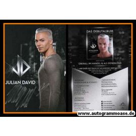 Autogramm Schlager | Julian DAVID | 2015 "Süchtig Nach Dir"