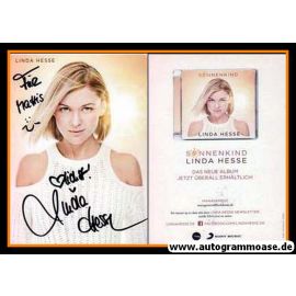 Autogramm Schlager | Linda HESSE | 2016 "Sonnenkind"
