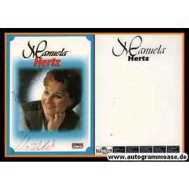 Autogramm Schlager | Manuela HERTZ | 1980er (Portrait Color) Tyrolis