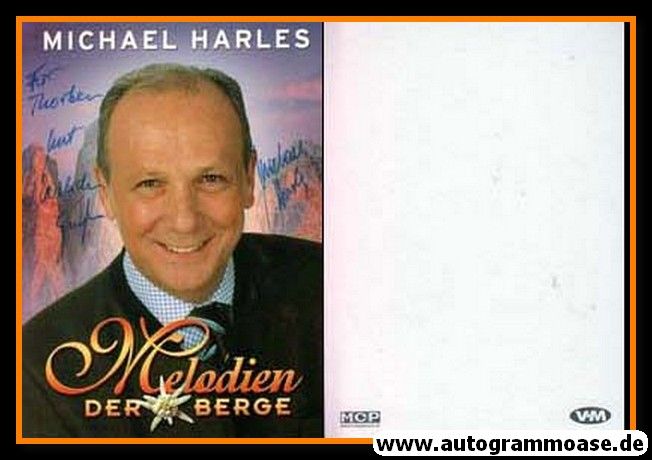 Autogramm TV | ARD | Michael HARLES | 2000er "Melodien Der Berge"