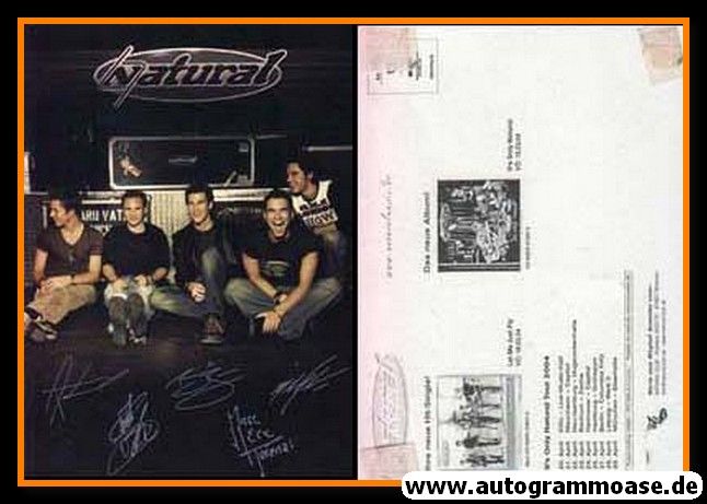 Autogramme Pop (USA) | NATURAL | 2004 Druck "Its Only Natural"