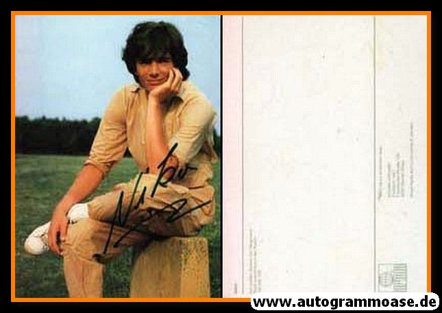 Autogramm Pop | NIKO | 1983 "Am Weissen Strand" (Portrait Color) Ariola