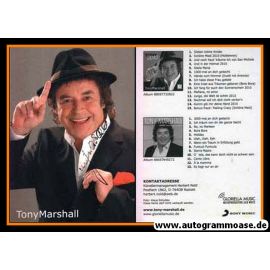 Autogramm Schlager | Tony MARSHALL | 2010 "Tony 2010" (Portrait Color Gloriella)