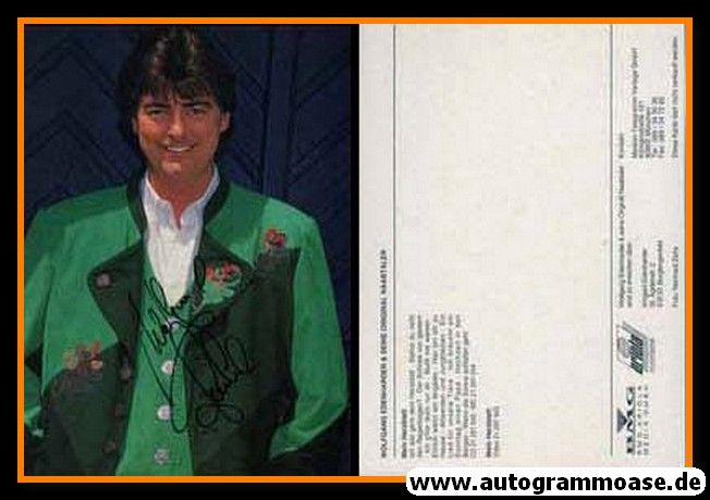 Autogramm Volksmusik | Wolfgang EDENHARDER | 1995 "Mein Herzblatt" (Portrait Color BMG)