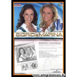 Autogramme Volksmusik | SIGRID & MARINA | 2007 "Leben Heisst Lieben"