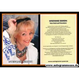 Autogramm Schlager | Stefanie SIMON | 2010er (Portrait Color) CdA