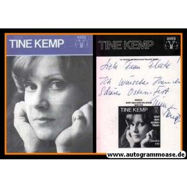 Autogramm Schlager | Tine KEMP | 1996 "Wirf Den Ersten Stein" (Aves)