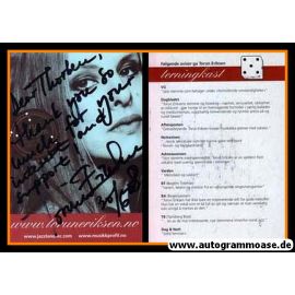 Autogramm Jazz (Norwegen) | Torun ERIKSEN | 2010er (Portrait SW)