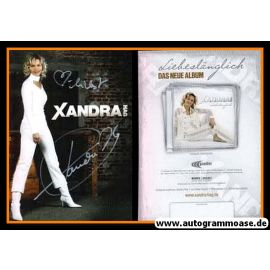 Autogramm Schlager | Xandra HAG | 2008 "Liebeslänglich" (Palm)