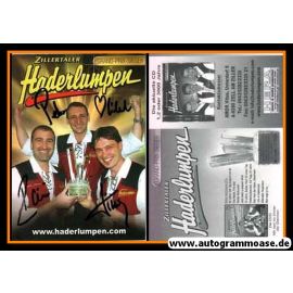 Autogramme Volksmusik | ZILLERTALER HADERLUMPEN | 2008 "1, 2 Oder 3000 Jahre"