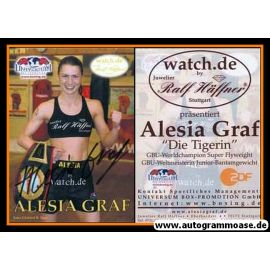 Autogramm Boxen | Alesia GRAF | 2000er (Portrait Color Universum) 2