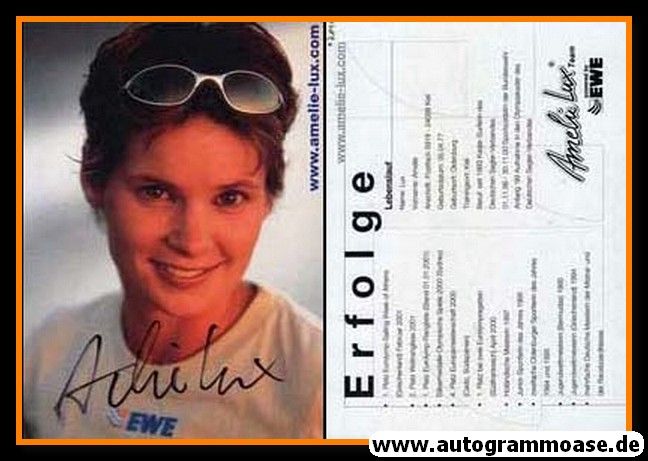 Autogramm Surfen | Amelie LUX | 2001 (EWE) 2